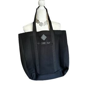 Roxy Neoprene Oversized Shoulder Tote/Beach/Weekender Bag, Black, Women’s, OS